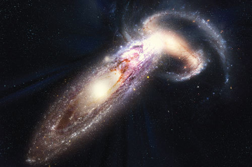 Galaksi Bima Sakti adalah Kanibal