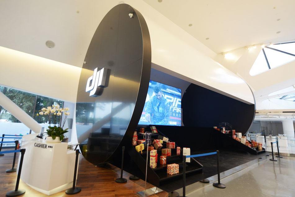 DJI shows ambitions with first store, gives shoppers a chance to see drones in flight