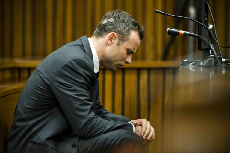 South African Paralympic sprinter Oscar Pistorius was found guilty last year of culpable homicide of his girlfriend and was released from jail on parole in October