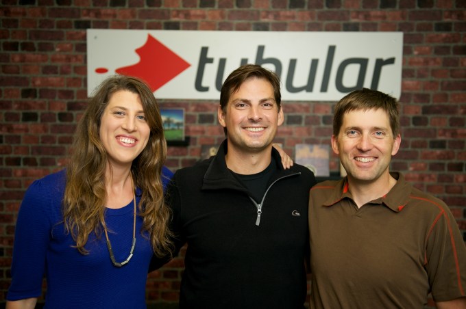 Tubular Labs cofounders Allison Stern, Rob Gabel and VP of Engineering David Koblas.