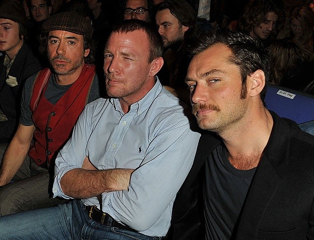 Robert Downey Jr., Guy Ritchie y Jude Law