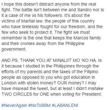 Netizen criticized Sandro Marcos but regrets it immediately! Find out why!