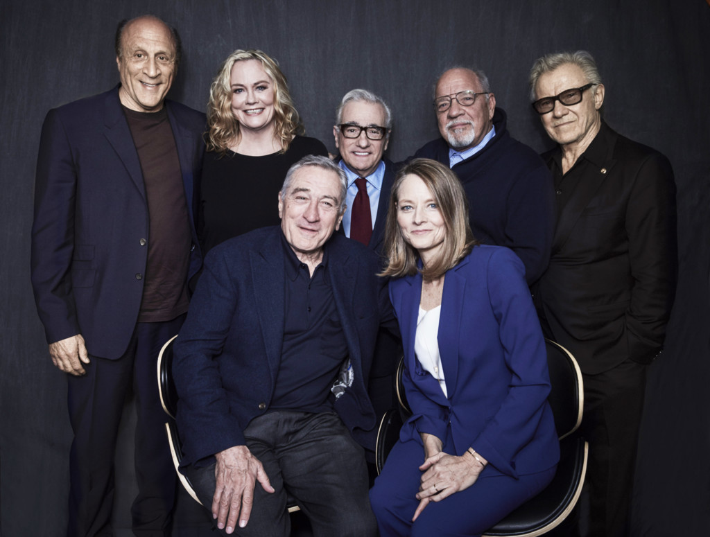 Michael Phillips, Cybill Shepherd, Robert De Niro, Martin Scorsese, Jodie Foster, Paul Schrader y Harvey Keitel