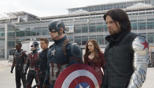 El bando del Capitán América en Civil War