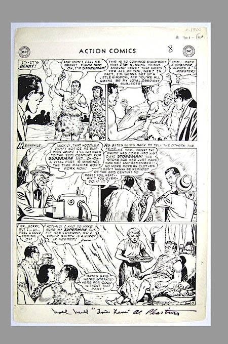 al-plastino-original-art-superman-action-comics-page-noel-neill-signed-signature-autograph-golden-age-george-reeves-tv-show-1.jpg