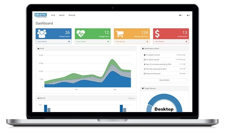 Ematic Solutions dashboard