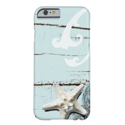 Romantic Elegant blue Seashell Beach decor iPhone 6 Case