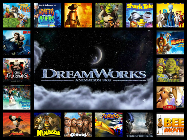 Dreamworks y sus producciones animadas