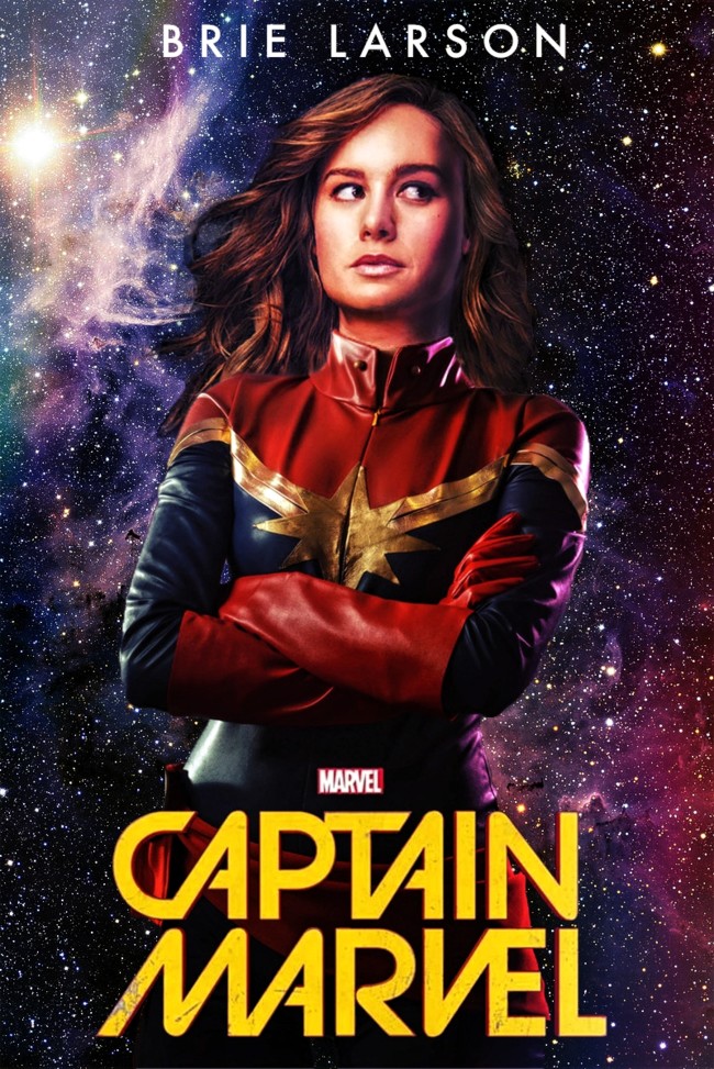 Un fan ya imaginó como sería Brie Larson como Captain Marvel