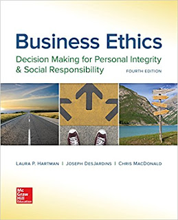 Business Ethics: Decision Making for Personal Integrity & Social Responsibility Edition 4e Hartman Test Bank 1