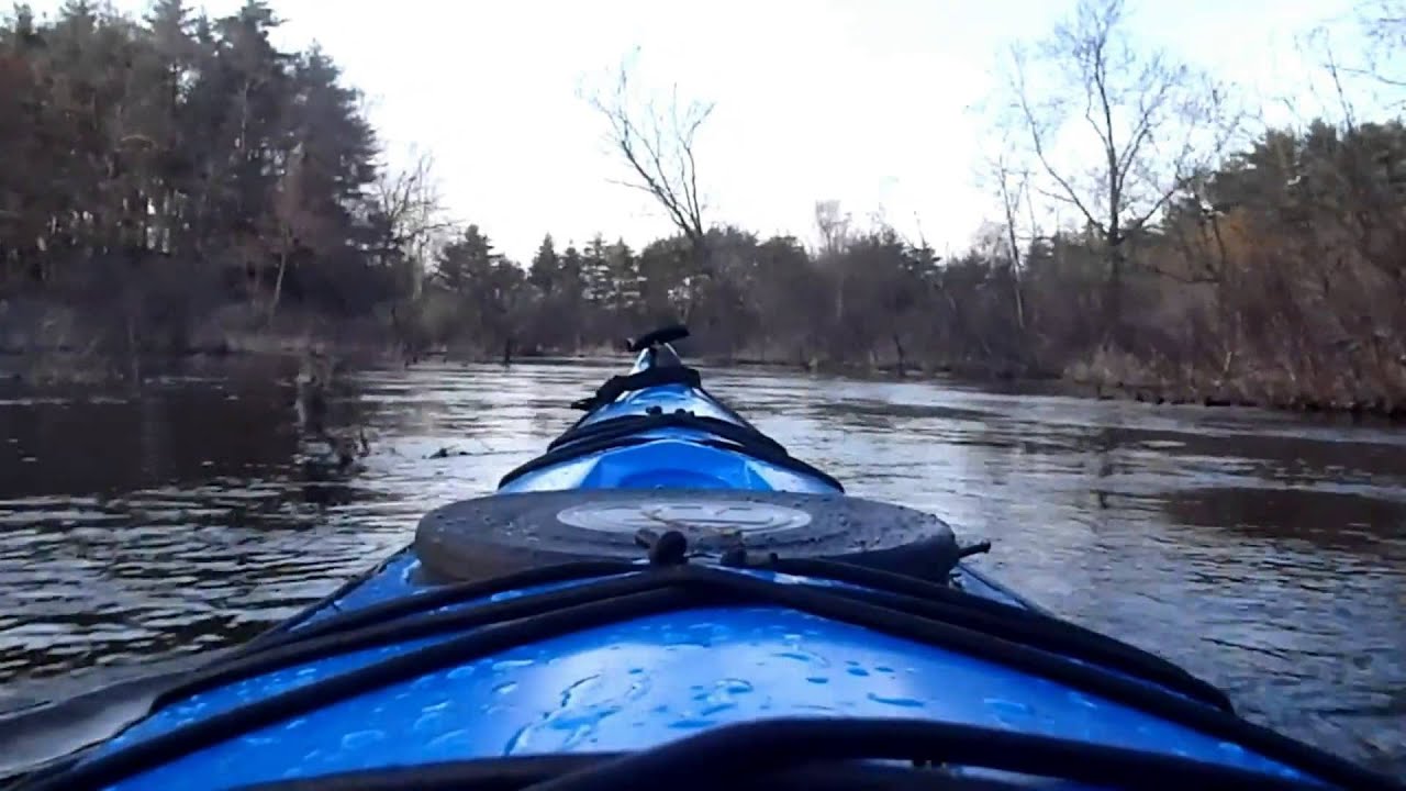 Lund Road to Fields Grove Park Kayaking Salmon Brook in ...