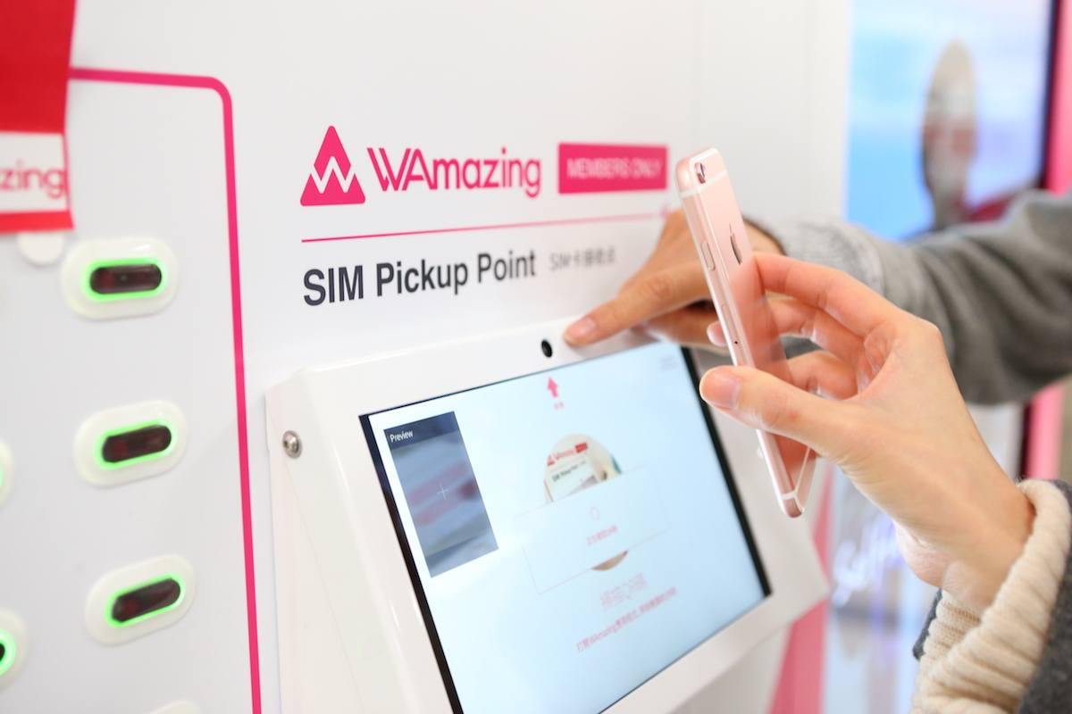 WAmazing free SIM card for Japan