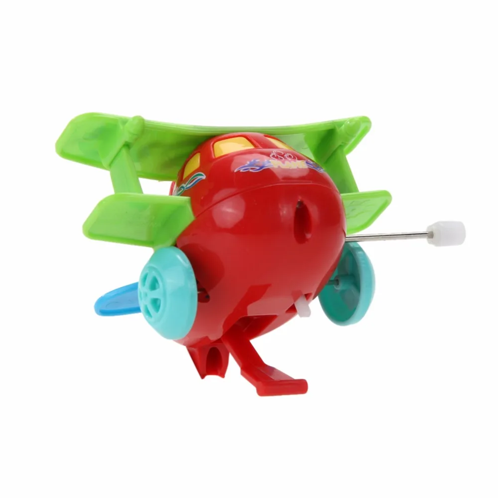 Hot Kids Airplane Model Lovely Plastic Wind-up Toy Fashion Classic Toys ...