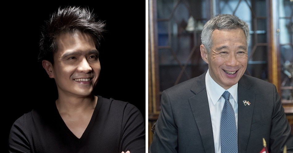 Razer CEO Min-Liang Tan and Singapore Prime Minister Lee Hsien Loong