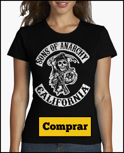camiseta chica sons of anarchy
