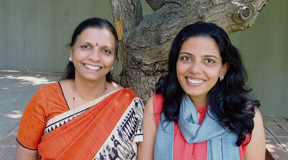 Niramai co-founder Geetha Manjunath and Nidhi Mathur.