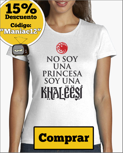 camiseta no soy una princesa soy una khaleesi