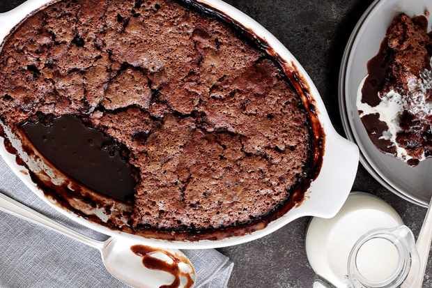 We’ve always got room for #pudding, especially this self-saucing one ...