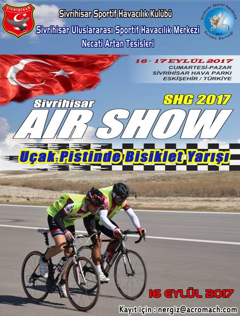 Uçak Pistinde Bisiklet Yarışı 18 Mayıs 2024