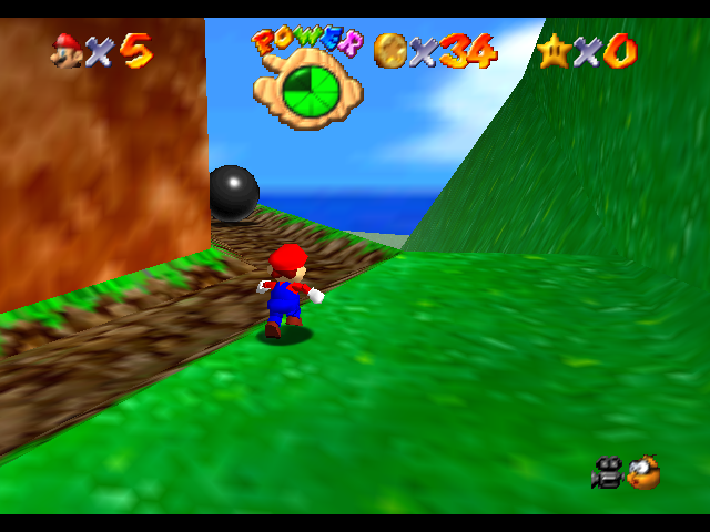 <em>Super Mario 64, </em>a speedrunning OG.